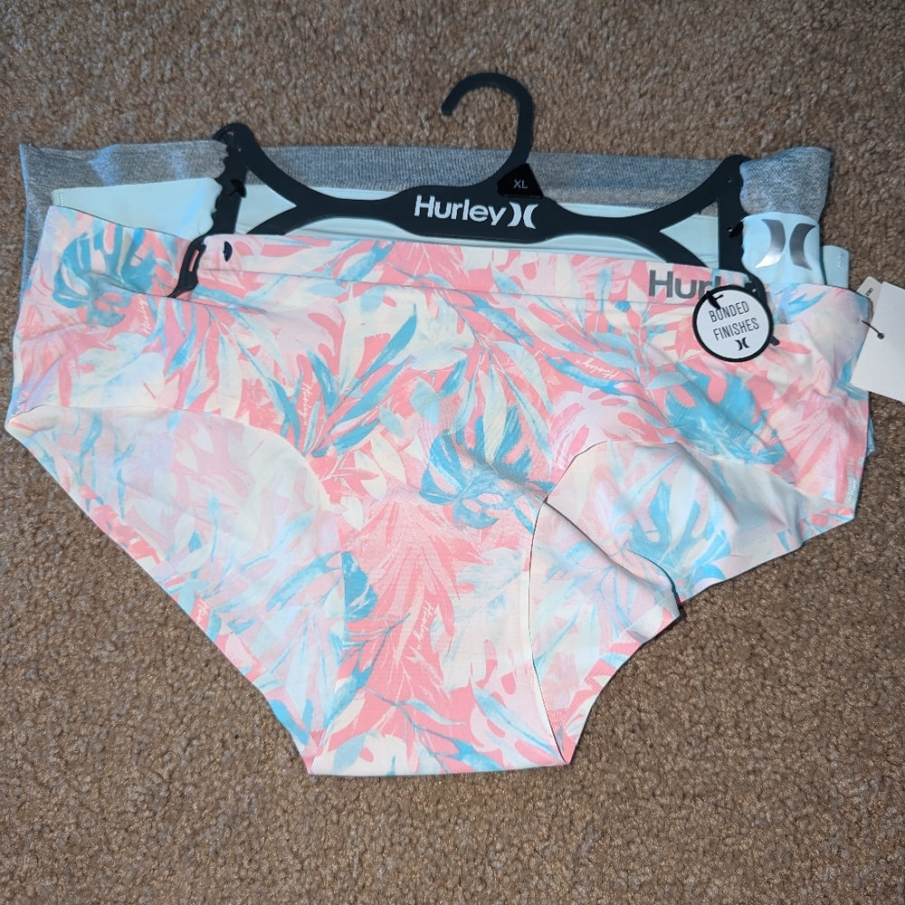 Hurley 3 pack women's underwear